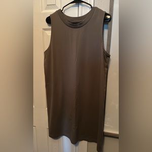 XL olive t-shirt dress
